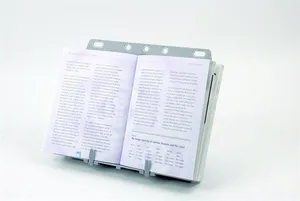 Stojan na knihy, FELLOWES „Booklift“, strieborný